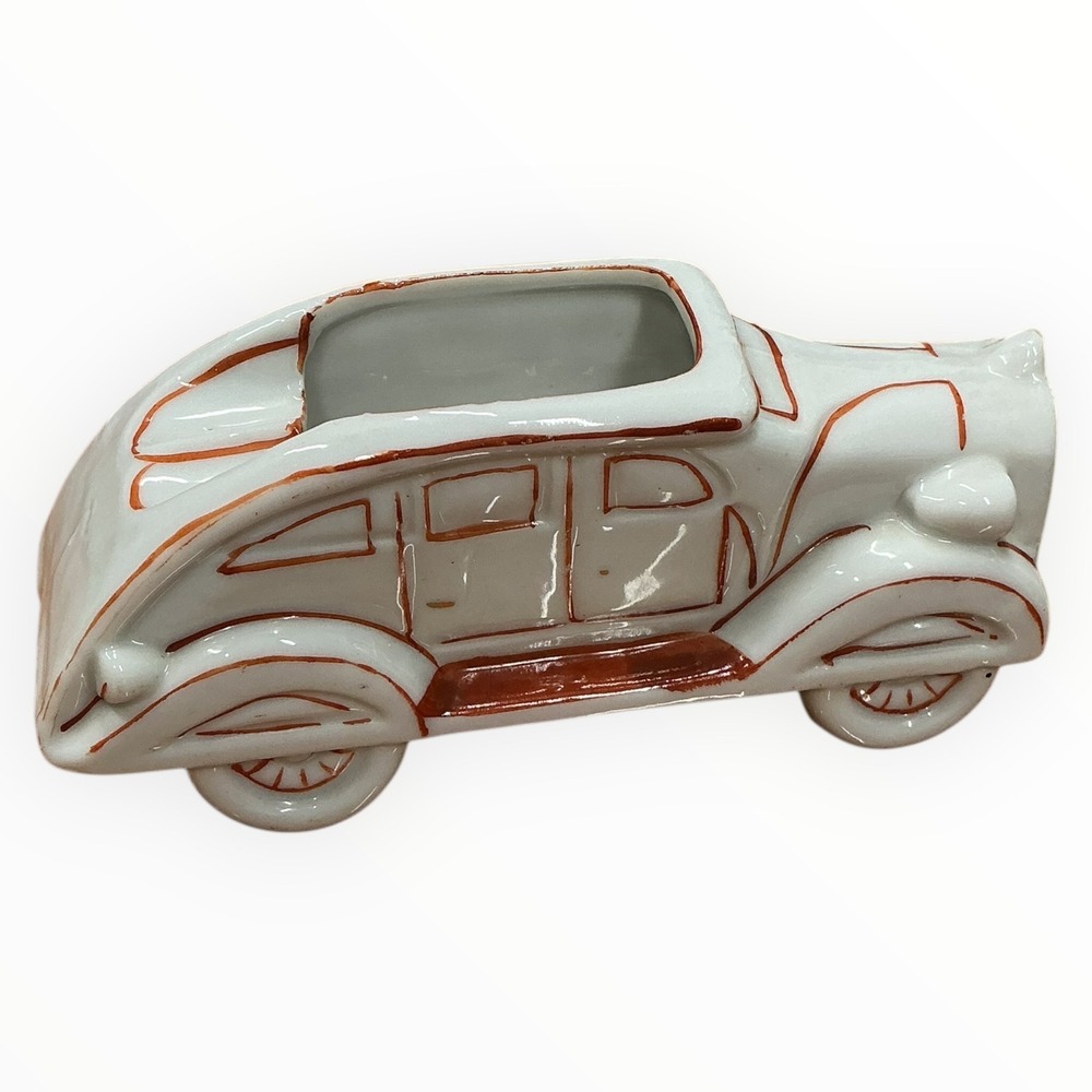 Vintage Japan Ceramic‎ Car Ashtray 1930s Style Automobile Cigar Tray